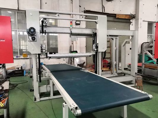CNC Vertical Vibrition Blade Cutter For Rebound Flexible Foam 4kw 380V 50HZ