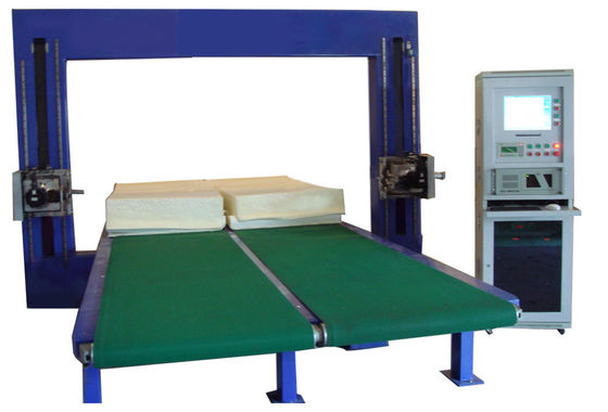 Complex Vacuum Table Type Oscillating Blade Contour Cutter For Flexible Foam