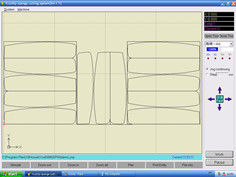 CNC Contour Rock Wool Phenol Foams Cutting Machine With Computer Control System