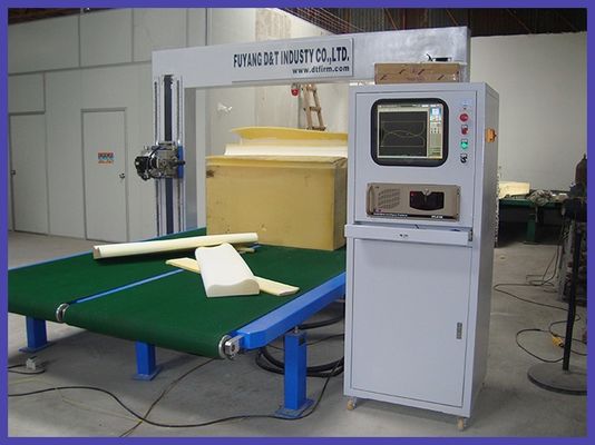 Polyurethane Sponge Oscillating Blade Cutting Machine Horizontal 6kw