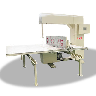 CNC Vertical Manual Foam Cutter For Sponge Mattress 1.74kW