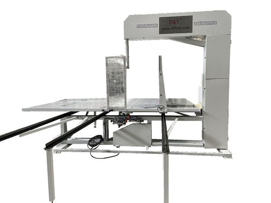 Manual Vertical PU Foam Cutting Machine 1200mm Height Fast Speed