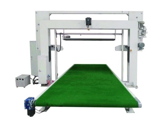 Revolving Blade Upright CNC Sponge Cutting Machine For Flexible Sponge