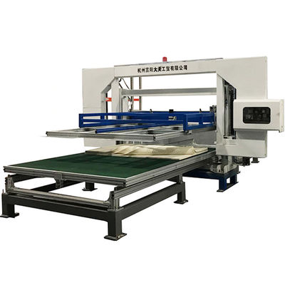 Ring Knife Revolving Contour Cutting Machine PU Foam Horizontal DTC-R2012V5