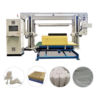 Sponge Cutting Machine For Flexible PU Foam Cutting With High Speed Blade And No Dust