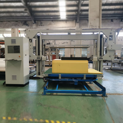CNC Foam Vertical Cutting Machine Circulating Cutter For Flexible PU Foam Cutting High Speed Contour Cutting With High Accuracy