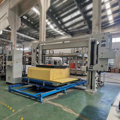 CNC Foam Vertical Cutting Machine Circulating Cutter For Flexible PU Foam Cutting High Speed Contour Cutting With High Accuracy