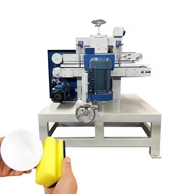Automatic Sponge Shape Grinding Machine In Dish Washing Abrasive Sponges Production Line