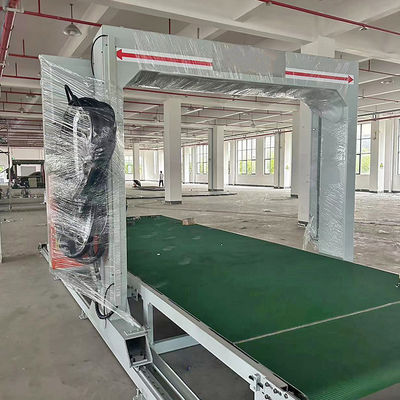 High Speed Horizontal Cutting Machine For Sponge Sheet With Advanced Frequency Conversion System