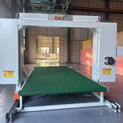 Cnc Machine Polyurethane High Speed Horizontal Foam Cutter Machine For Sponge Sheet