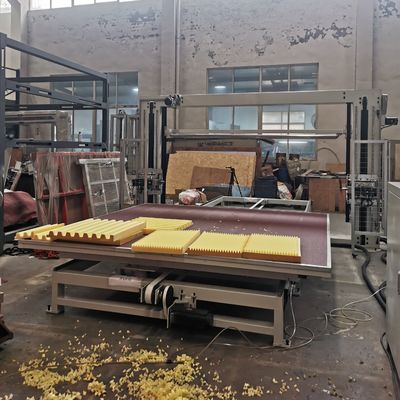 CNC Horizontal High Speed Vibration Sponge Cutting Machine
