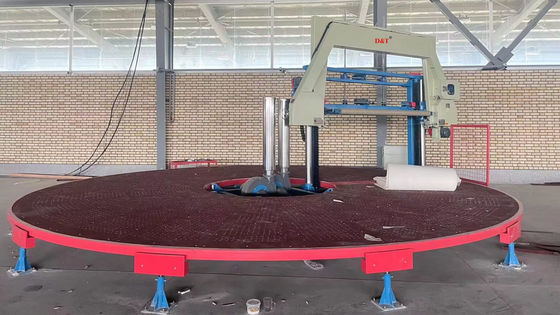 Polyurethane Foam Sponge Carousel Splitting Foam Cutting Machine