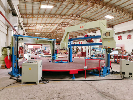 Foam Blocks Cutter Sponge Carousel Cutting Machine Horizontal Carousel Splitting Machine