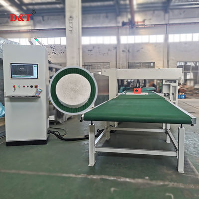 High Performance PU Foam Cutting Machine With 5-Wheel Wire Knife And Intelligent Control System