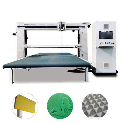 flexible pu oscillating blade CNC cutter Soft Flexible Sponge Contour Special-shaped Cutting Machine