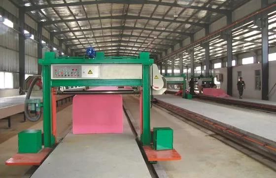 2-60 mm Advanced Sponge Cutting Machine With Main Frame Guide Rail And Electronic Power Connection Rail