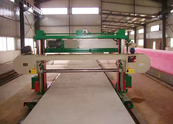 2-60 mm Advanced Sponge Cutting Machine With Main Frame Guide Rail And Electronic Power Connection Rail
