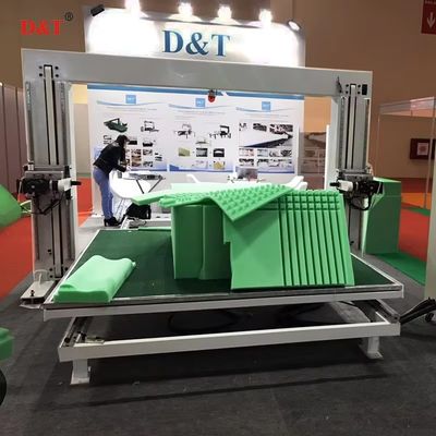 Dual Blade 10m/Min CNC Cutting Machine For Flexible PU with CE Certificate and Oscillating Blade Cutter