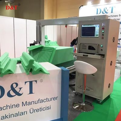 Dual Blade 10m/Min CNC Cutting Machine For Flexible PU with CE Certificate and Oscillating Blade Cutter