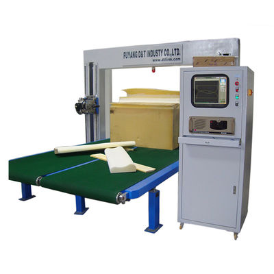 4 Kw Power Mattress Cnc Foam Cutting Machine / Cutting Sponge Machine