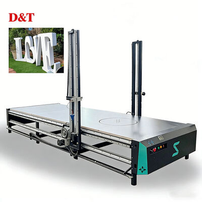 4 Axis Hot Wire EPS Foam Cutter for Advertising Industry Wedding Decoration Cone Shape 3D Foam Letter Cutting Engine Motor Core
