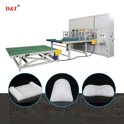 Vertical Revolving Sponge Cutting Machine Flexible PU Foam Cutter For PVA EPE EPS Phenolic Material