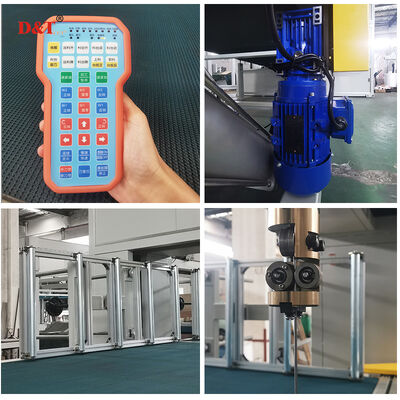 Vertical Revolving Sponge Cutting Machine Flexible PU Foam Cutter For PVA EPE EPS Phenolic Material