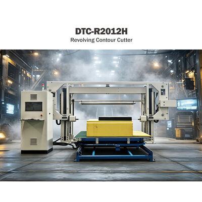 Automatic Horizontal Foam Cutting Machine with Industrial Computer Control for Max. Product Size L2800×W2200×H1000mm