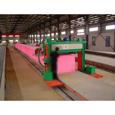 Horizontal PLC Control Foam Cutting Machine with 8.84kw Power for Foam Sheet and Sponge Cutting