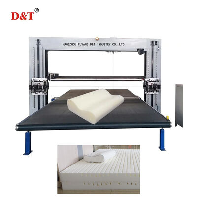Memory Foam Horizontal and Vertical Foam Cutting Machine/CNC Sponge Special-Shaped Cutter WithCE