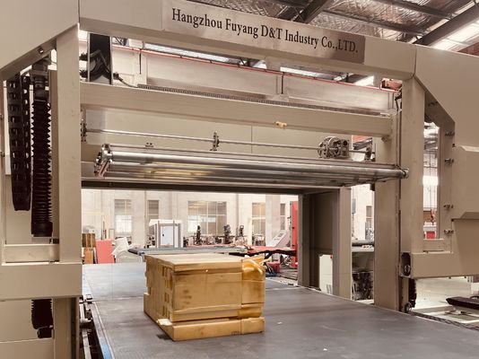 Automatic Revolving Vertical Foam Cutter For PIR EVA Foam Rock Wool