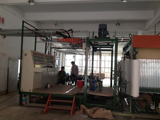 High Effeiciency Sponge Foam Production Line Full Automatic Horizontal Continuous