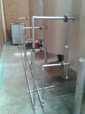 Automatic Foam Box Making Production Line For Mattress , 7.5kw 60Kg / M³