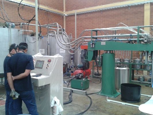 High Speed Digital Sponge Production Line For Polyurethane Sponge 50Kg / M³