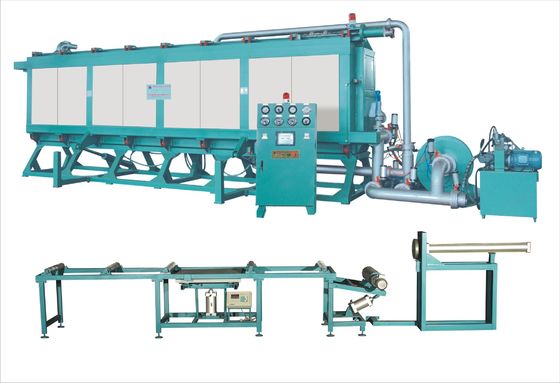 Fan Feeding Auto Air Cooling EPS Block Moulding Machine Automatic Pneumatic