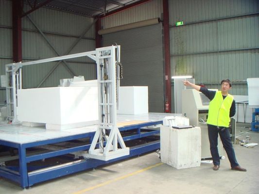 CE Identified Full Automatic Foam Cutting Line with Multiwire Cutter from EPS shape Cutting Machine Manufacturer