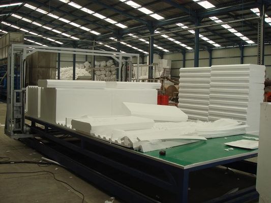 14.5 KW Hot Wire CNC Foam Cutter Foam Cutting Machine Machinery For Polystyrene