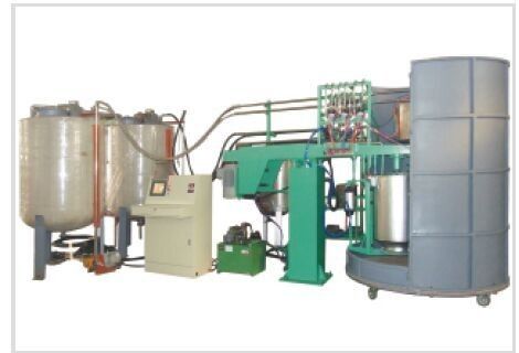 Semi-Auto Polyurethane Sponge Production Line For Foaming Mattress