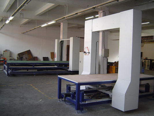 Movable PE / PVC CNC Contour Cutting Machine With Cutting Frame , EVA Foam Cutter