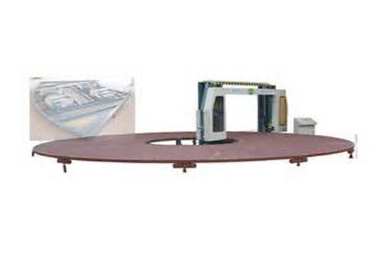 Automatic Blade Circle Horizontal Cutter For Flixible PU / Quadrate Foam