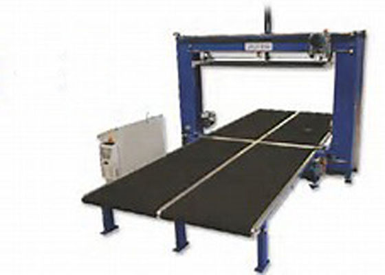 CNC Sponge Cutting Machine For Sticky Foam , PU Soft Foam 5m / Min