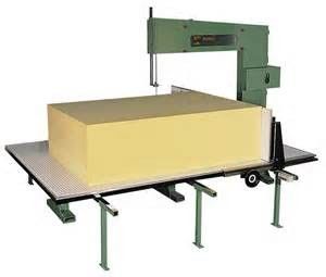 Industrial Vertical Foam Cutter For Sponge Mattress , Digital Cutting Machine