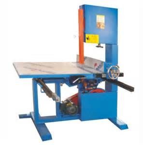 Matress Sponge Vertical Cutting Machine With Linear Guide Positioning Handwheel 1.74kw