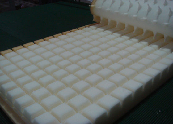 Horizontal Foam Cutting Machine With Frequency Conversion System , Sponge Mattress Production Line