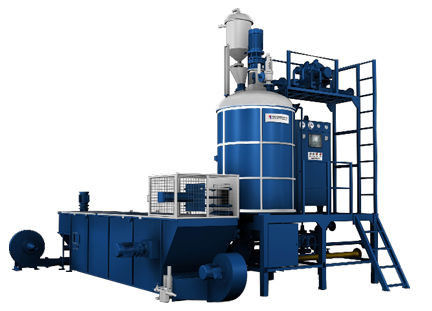 High Effeiciency EPS Pre-Expander Machine / Polystyrene Machine 40 M³