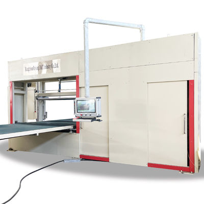 Polyurethane Rigid Foam Cnc Cutting Machine Vertical Revolving Contour